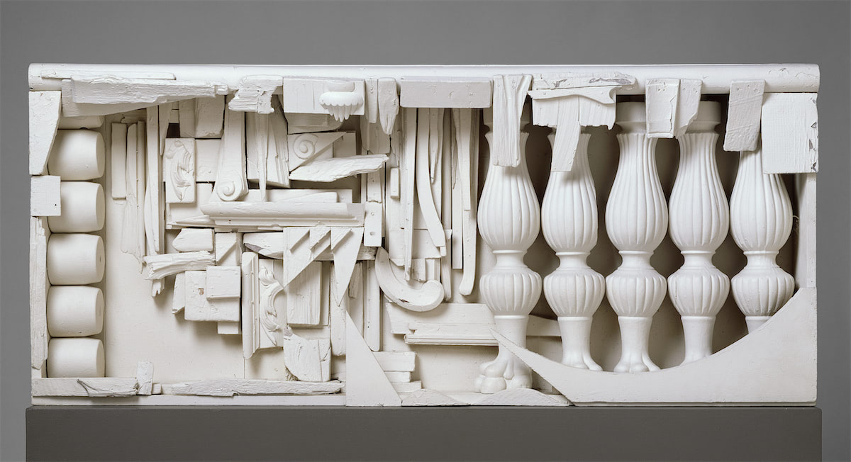 Louise Nevelson, Case with Five Balusters, 1959