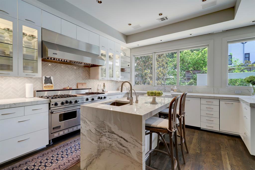 3207 Ferndale boasts a true designer Chef's Kitchen. (Photo by TK Images)