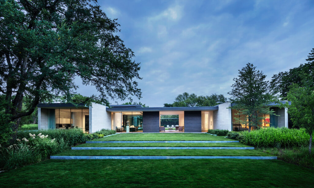 Residence in Old Preston Hollow designed by Bodron/Fruit.