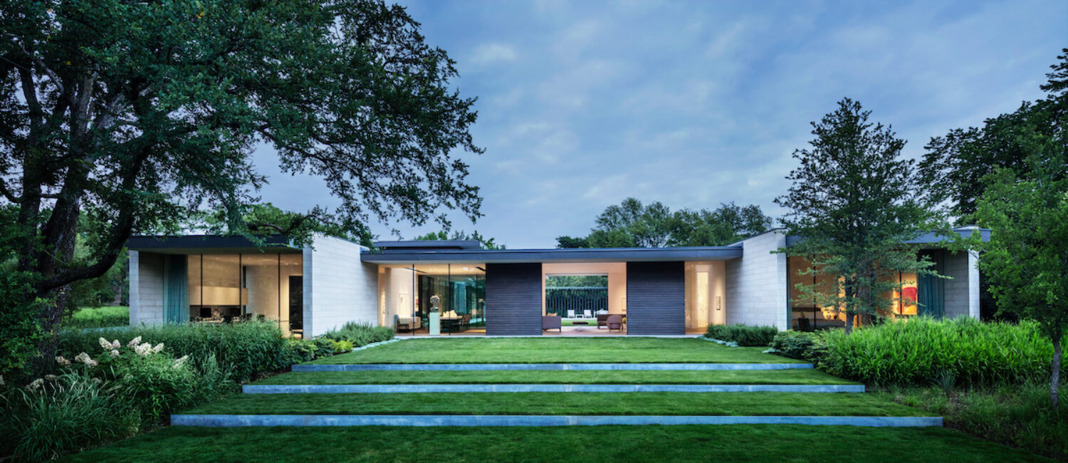 Residence in Old Preston Hollow designed by Bodron/Fruit.