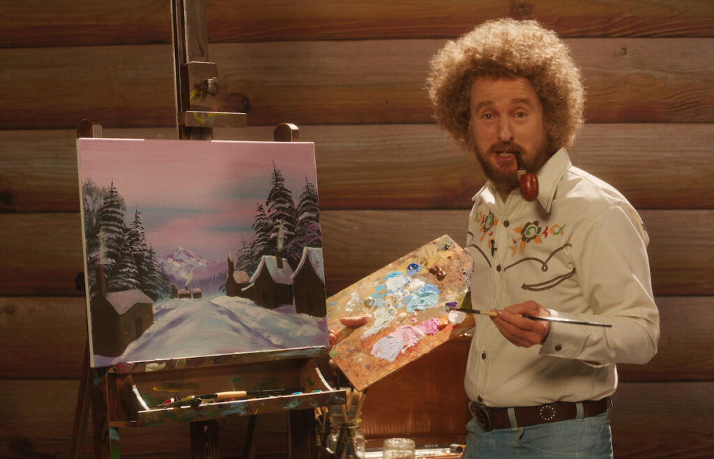 Owen Wilson in "Paint." ("Paint" images courtesy of IFC Films)