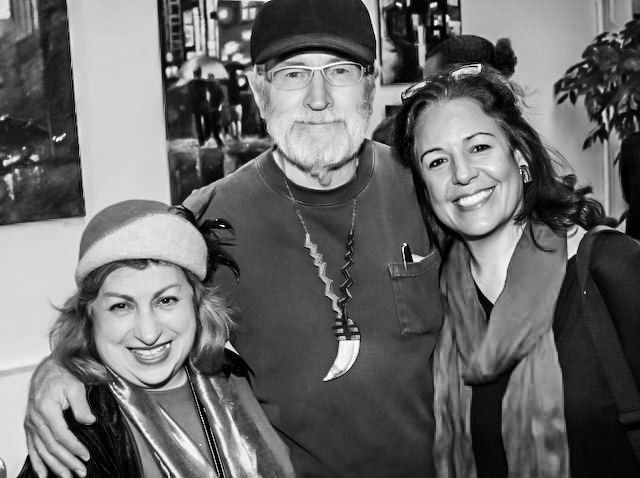 Artful holiday in the Heights: artists Sharon Kopriva, Wayne Gilbert, Maria Cristina Jadick 