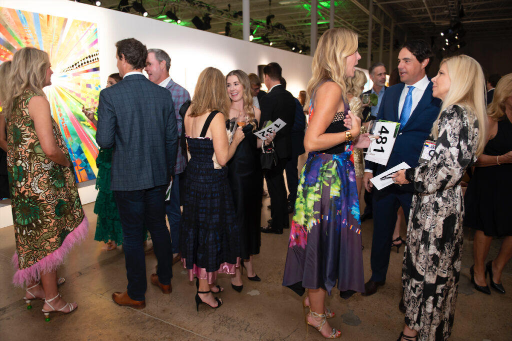 Guests for the 2023 DCAC's Art for Advocacy fundraiser.  (Photo by Tamytha Cameron)