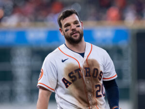 Astros Mauricio Dubon drives in the game winning run in the bottom of the 9th inning to beat the Baltimore Orioles 2-1 at Minute Maid Park