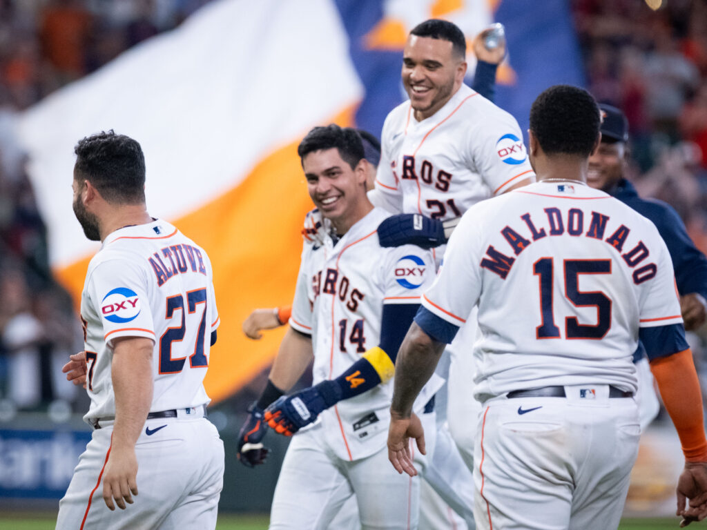 The Astros are still one of the more together teams in baseball. (Photo by F. Carter Smith)
