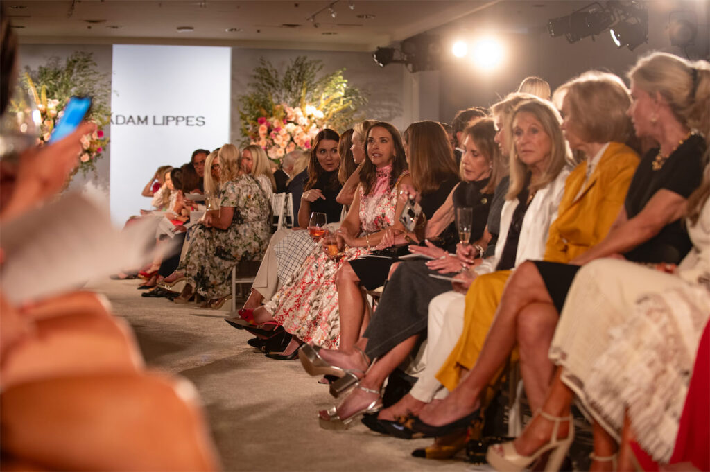 Guests line the runway in anticipation  (Photo by Tamytha Cameron)