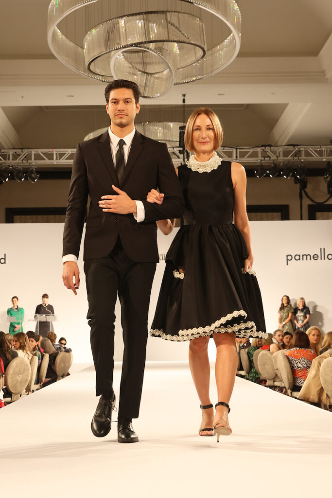 Honoree Tatiana Massey wearing Simone Rocha at the PaperCity Philanthropy in Fashion Best Dressed luncheon (Photo by Priscilla Dickson)