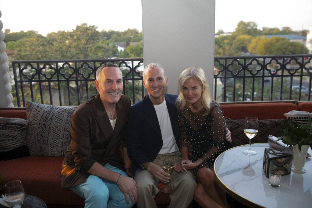 Brian Bolke & Faisal Halum, Christine Beauchamp (Photo by Tamytha Cameron)