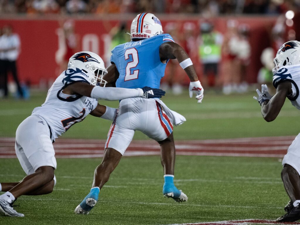 University of Houston wide receiver Matthew Golden is going to be a problem for the Cougars' opponents. (Photo by F. Carter Smith)