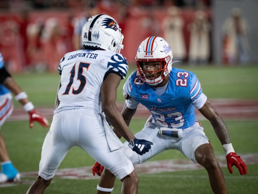 University of Houston cornerback Isaiah Hamilton is part of a new look defense. (Photo by F. Carter Smith)
