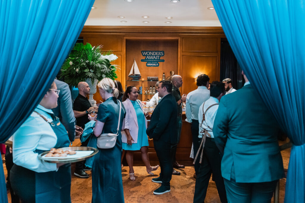 The Manor House at The Houstonian is transformed into Dominican Casa Brugal for the rum dinner. (Photo courtesy of Brugal 1888)
