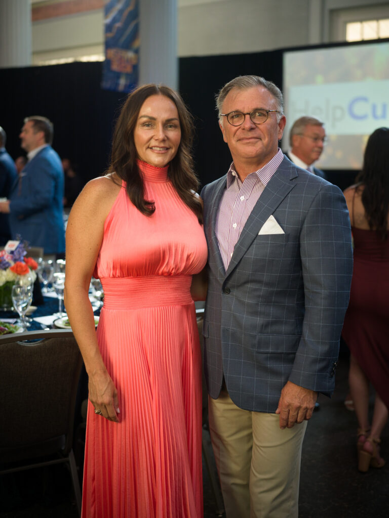 Dana Barton & Robert Clay at the HelpCureHD gala held in Union Station at Minute Maid Park. (Photo by Daniel Ortiz)