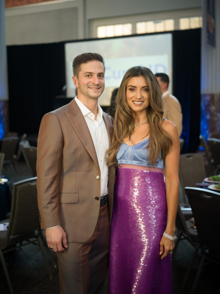 Danny & Irish Shaftel at the HelpCureHD gala held in Union Station at Minute Maid Park. (Photo by Daniel Ortiz)
