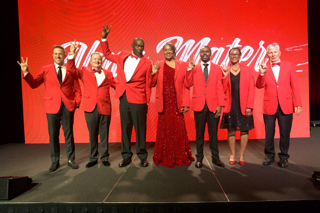 The UH Hall of Honor can stand up — and stand apart — from almost any other school in terms of star power. (Photo by Eddy Matchette/Courtesy UH Athletics)