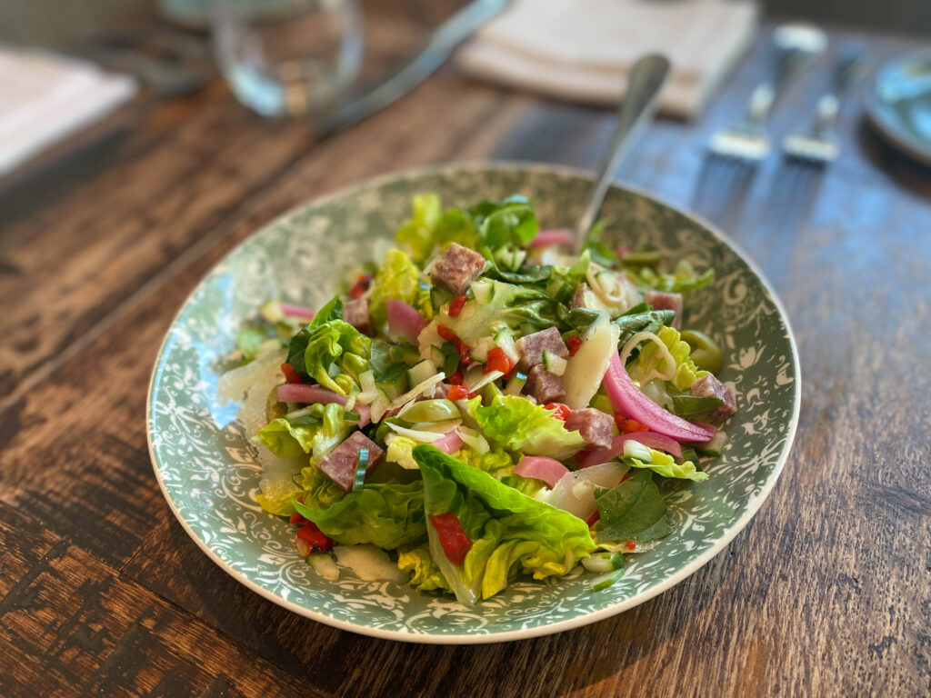 The new menu will include a chopped salad as well. (Courtesy)