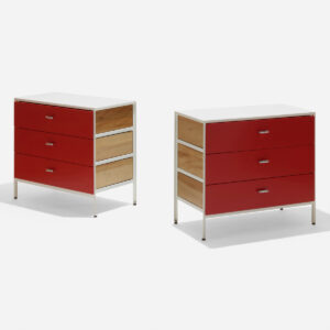 George Nelson and Associates Steelframe cabinets model