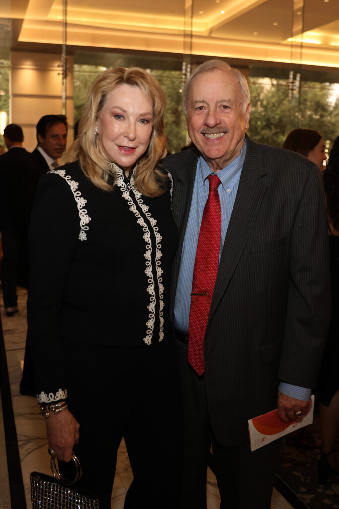 Hershey Grace, Ed McMahon at the PetSet 'Fierce & Fabulous Soirée' at the Post Oak Hotel. (Photo by Priscilla Dickson)