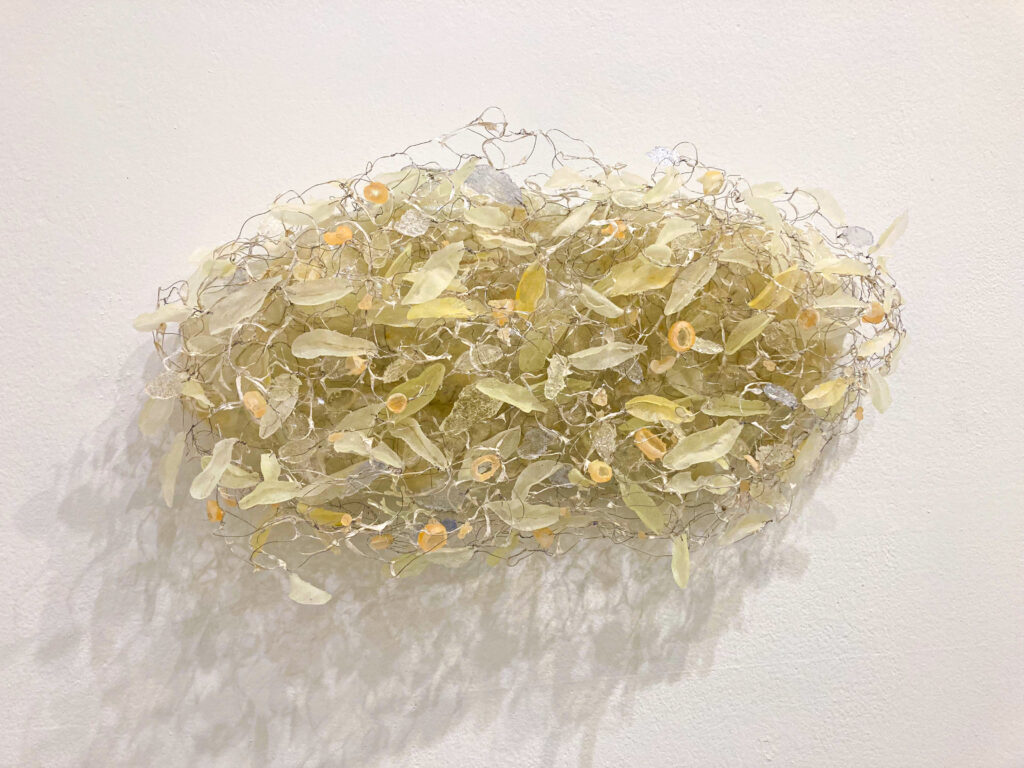 Yuriko Yamaguchi's "Coming Together," 2021. (Courtesy Barbara Davis Gallery)