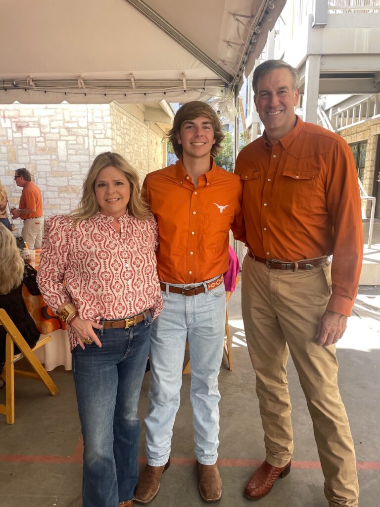 Kelli & John Weinzierl with their son Luke. 
