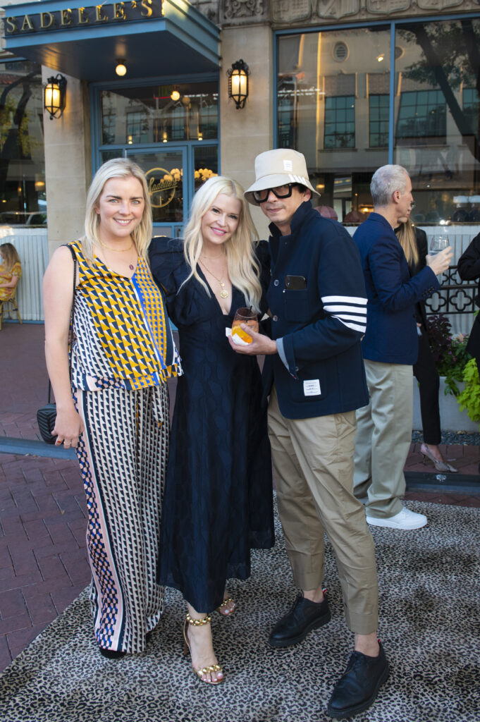 Jane Rozelle Humphrey, Missy Rogers Peck, Billy Fong (Photo by Tamytha Cameron)