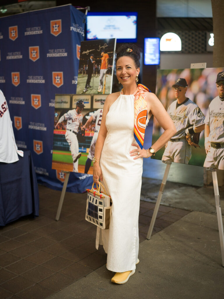 Kimberly Phipps  at the Astros' 'Champions for Healthy Families' luncheon at Union Station. (Photo by Daniel Ortiz)