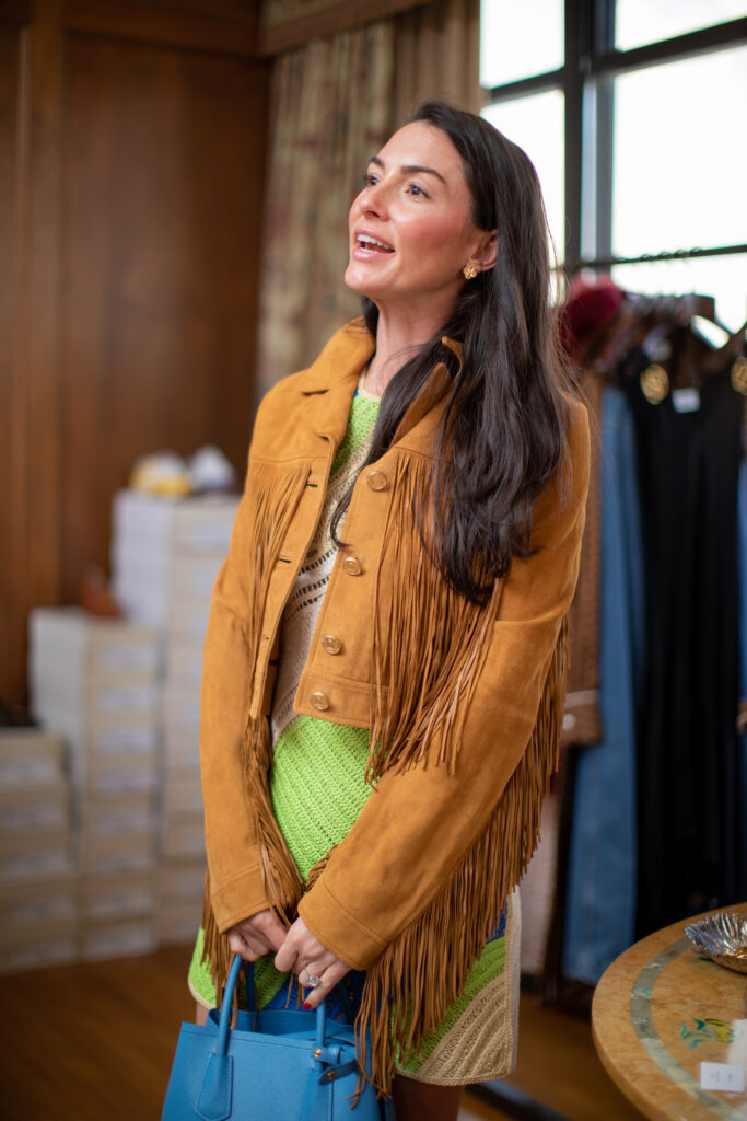 Lauren Gibbons at the Bally cocktail event benefiting Juvenile Diabetes Research Foundation (Photo by Kara Trail, Miroma Photography)