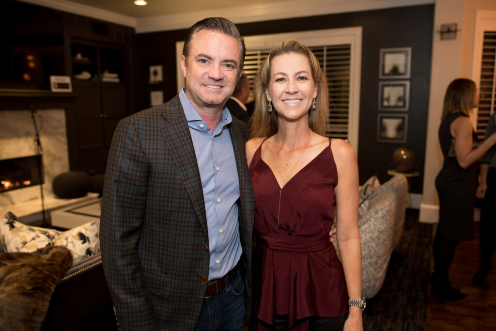 The honorary chairs, Lindy and Brad Berkley. 