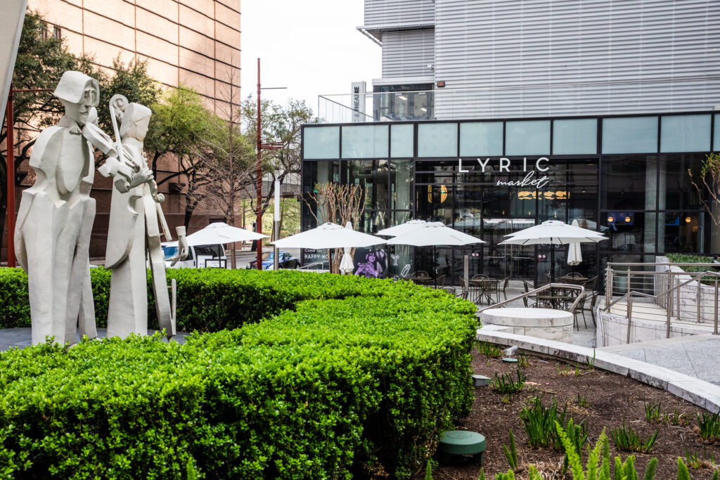 On a pretty day dine outside Lyric Market and feast on a number of new and established eateries in the year-old food hall and event space. Photo by Becca Wright.