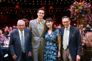 Marvin McMurrey, Chase O’Connell, Martha McMurrey, Ed Septimus; Photo by Wilson Parish
