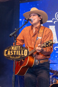 Matt Castillo performing photo by Jacob Power