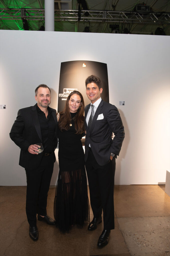 Michael Skipworth, Cristina Skipworth, Costa Christ (Photo by Tamytha Cameron)