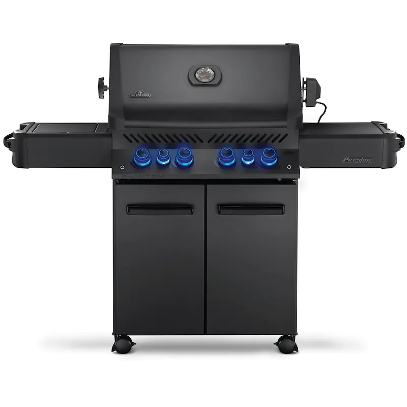Napoleon Phantom Prestige 500 Propane Gas Grill – Matte Black