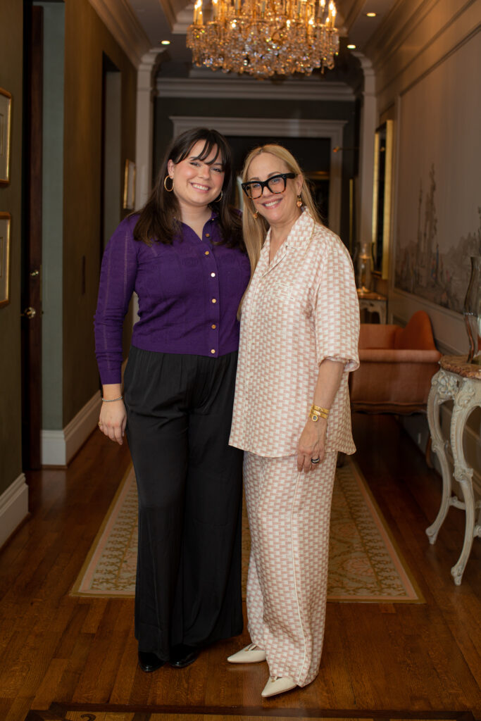 Olivia Cone, Lisette Ballard at the Bally cocktail event benefiting Juvenile Diabetes Research Foundation (Photo by Kara Trail, Miroma Photography)