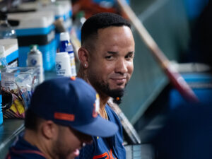 Astros Justin Verlander faced off against the Baltimore Orioles at Minute Maid Park,