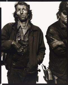 Richard Avedon, Gary Polson, Alvin Rowley, Coal Miners, 1979