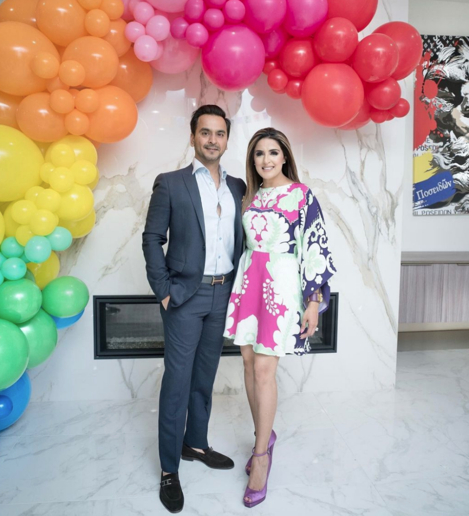 Nick & Sneha Merchant celebrating their 20th wedding anniversary. (Instagram photo)