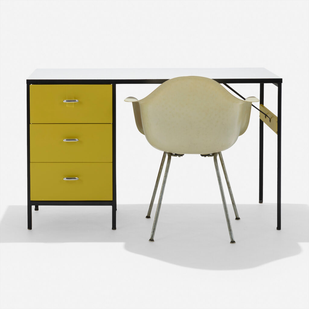 Steelframe desk, model 4111 and DAX