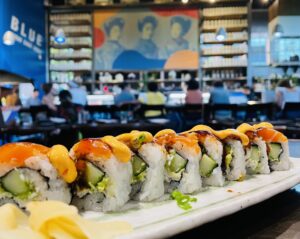 Sushi – Blue Sushi Sake Grill is a Museum District mainstay. (Photo by Courtney Dabney)