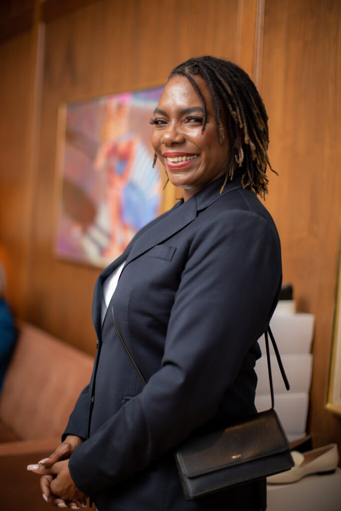 Valarie Martin at the Bally cocktail event benefiting Juvenile Diabetes Research Foundation (Photo by Kara Trail, Miroma Photography)