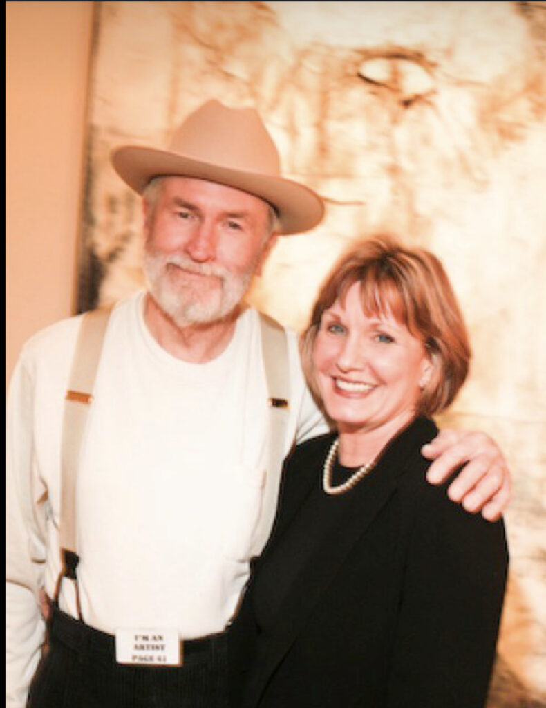 Wayne and Beverley Gilbert shared a big life in art and biz.