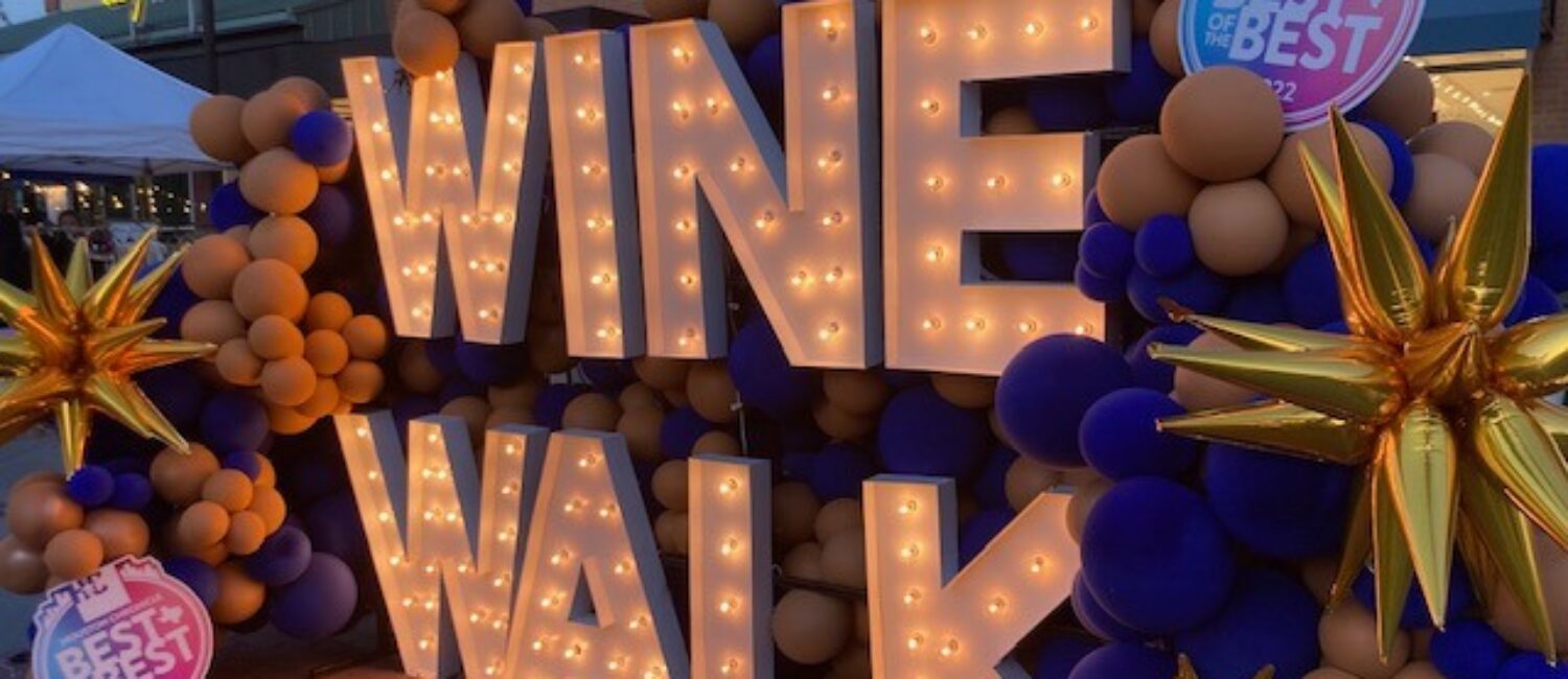 The H-E-B Wine Walk takes place on Thursday, October 5, from 6 to 9pm. General admission tickets cost $75.