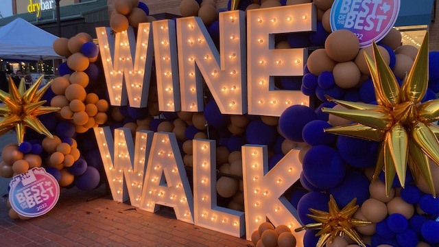 The H-E-B Wine Walk takes place on Thursday, October 5, from 6 to 9pm. General admission tickets cost $75.