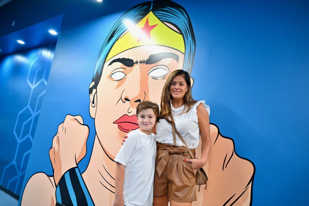 The eyes of "Wonder Frida" follow the viewer around the room. (Photo by Alex Montoya)