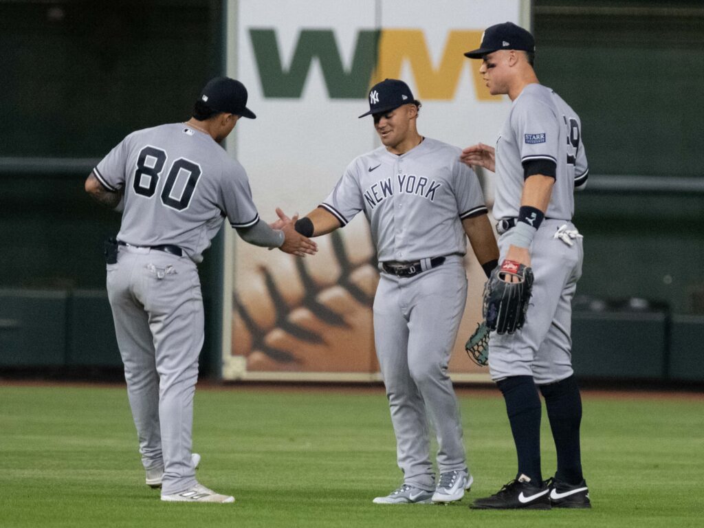 The Yankees are suddenly enjoying their time at Minute Maid Park after years of utter misery. (Photo by F. Carter Smith)
