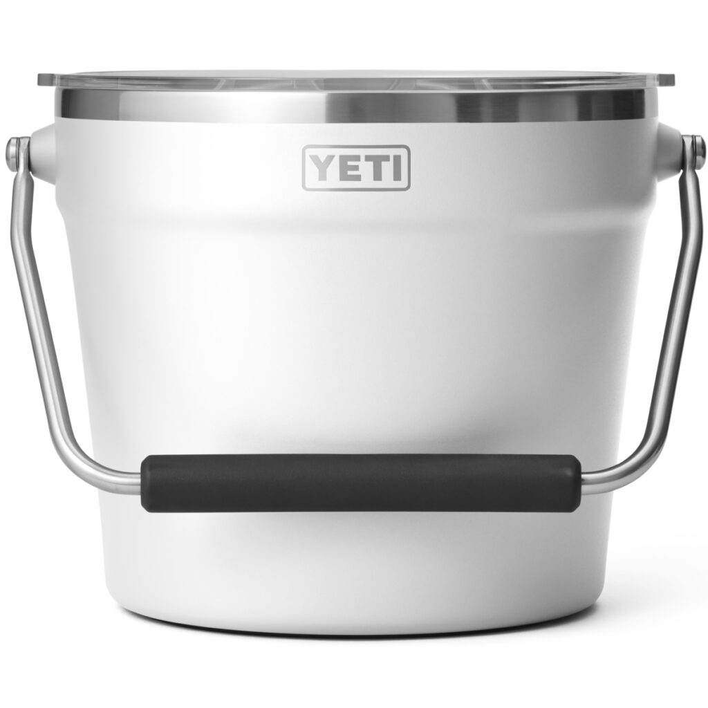 Yeti Rambler Beverage Bucket with Lid – White