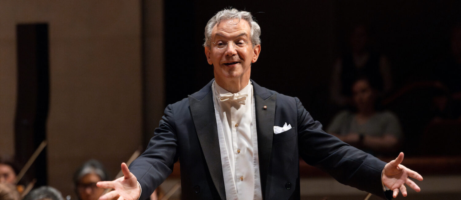 Fabio Luisi leading the Dallas Symphony Orchesta
