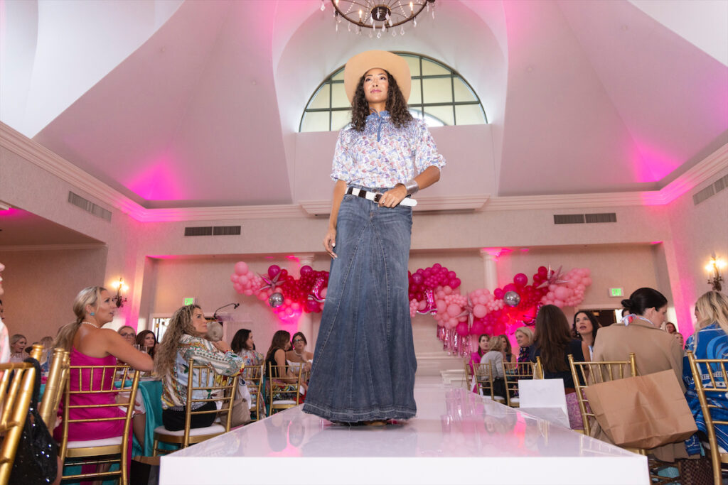 The 2023 Desert Rose runway show featured local brands like Dondolo, Lela Rose, Colores Collective, and Bauble Stockings. (Photo by Sharon Ellman)