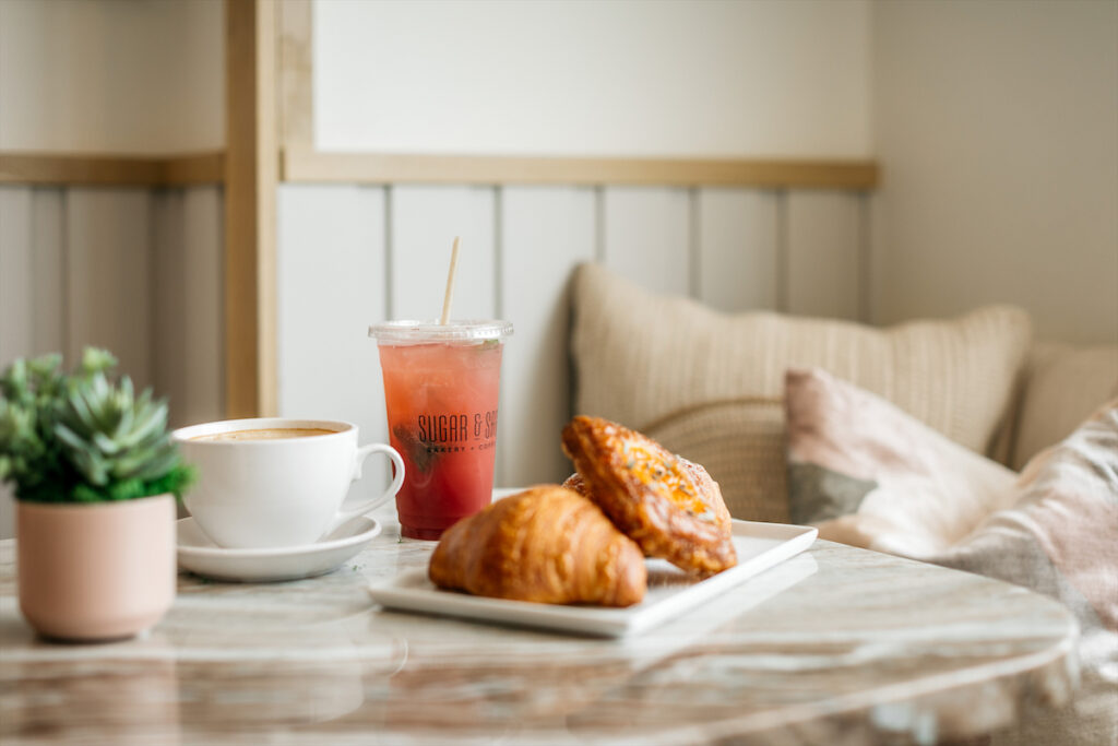 Chef Jill Bates' flaky croissants. (Photo by Beckley)