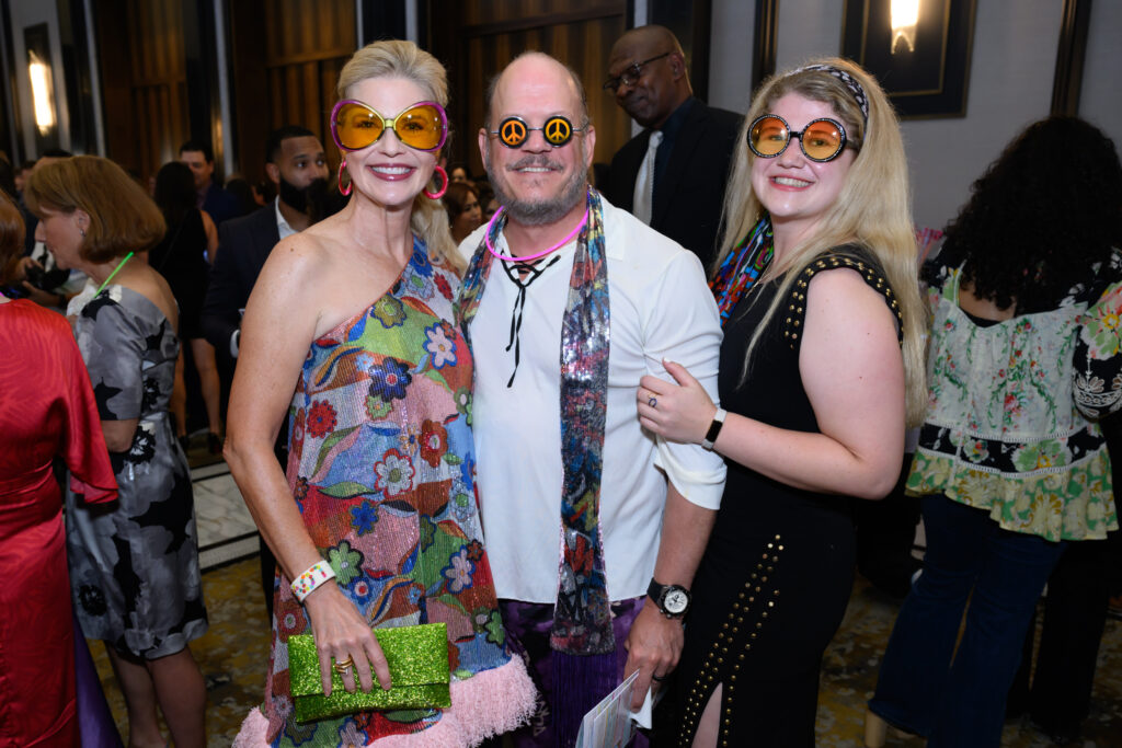Amy & Rob Pierce, Kendall Pierce at the Houston Children's Charity Gala (Photo by Michelle Watson)