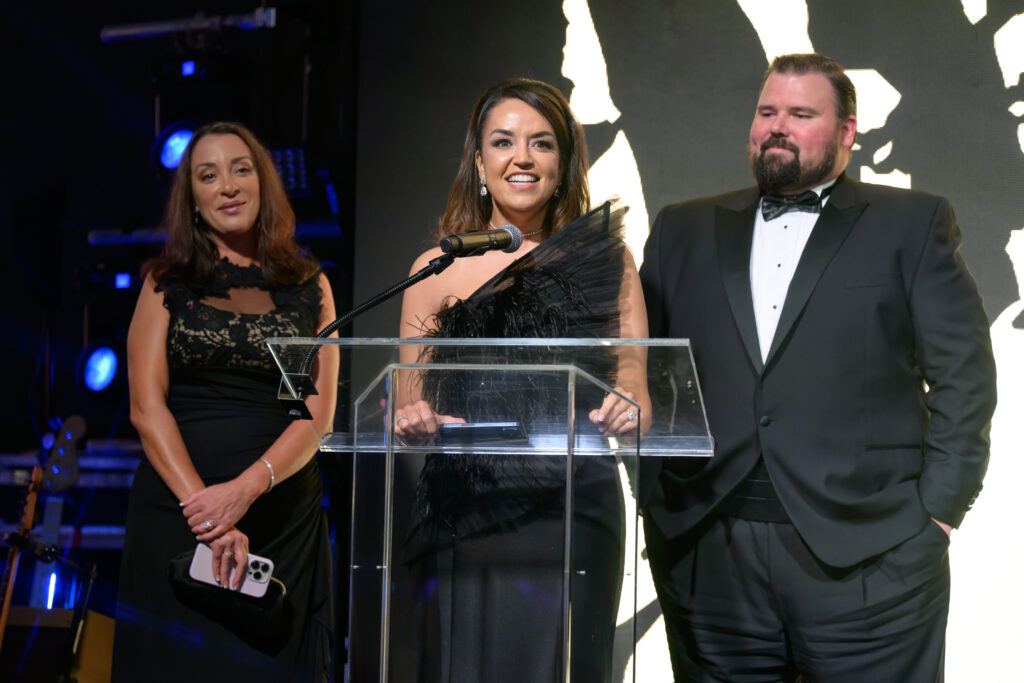 Marianna Brasel, Maria Moncada Alaoui, Robert Dale at the Houston Children's Charity Gala (Photo by Michelle Watson)